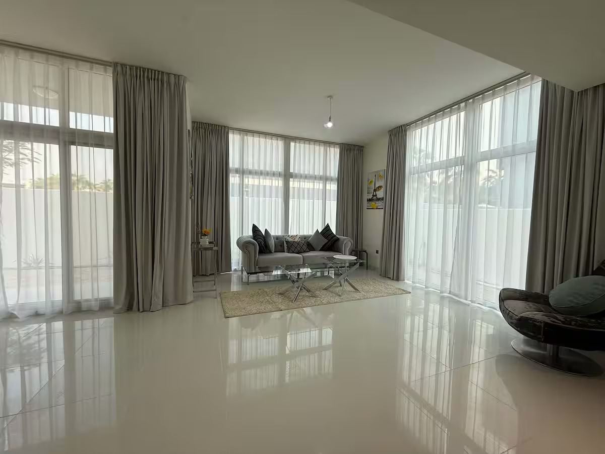 Living room of the 7-bedroom villa